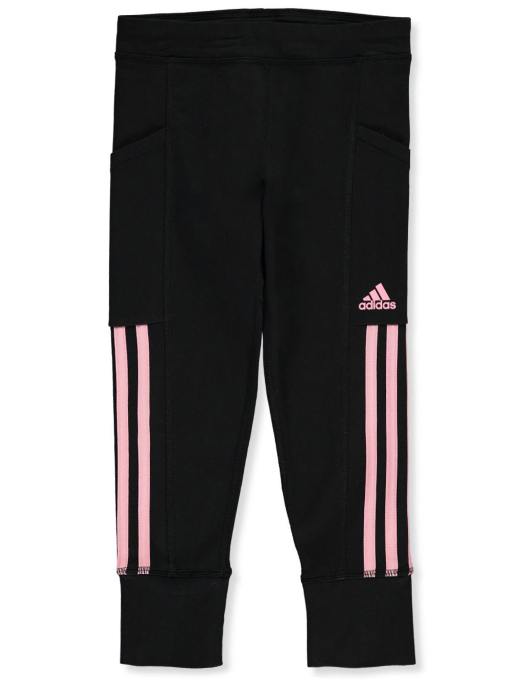 girls black adidas joggers