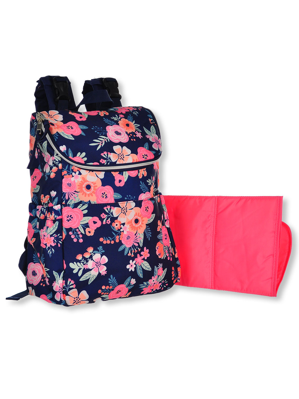 diaper backpack with changing pad