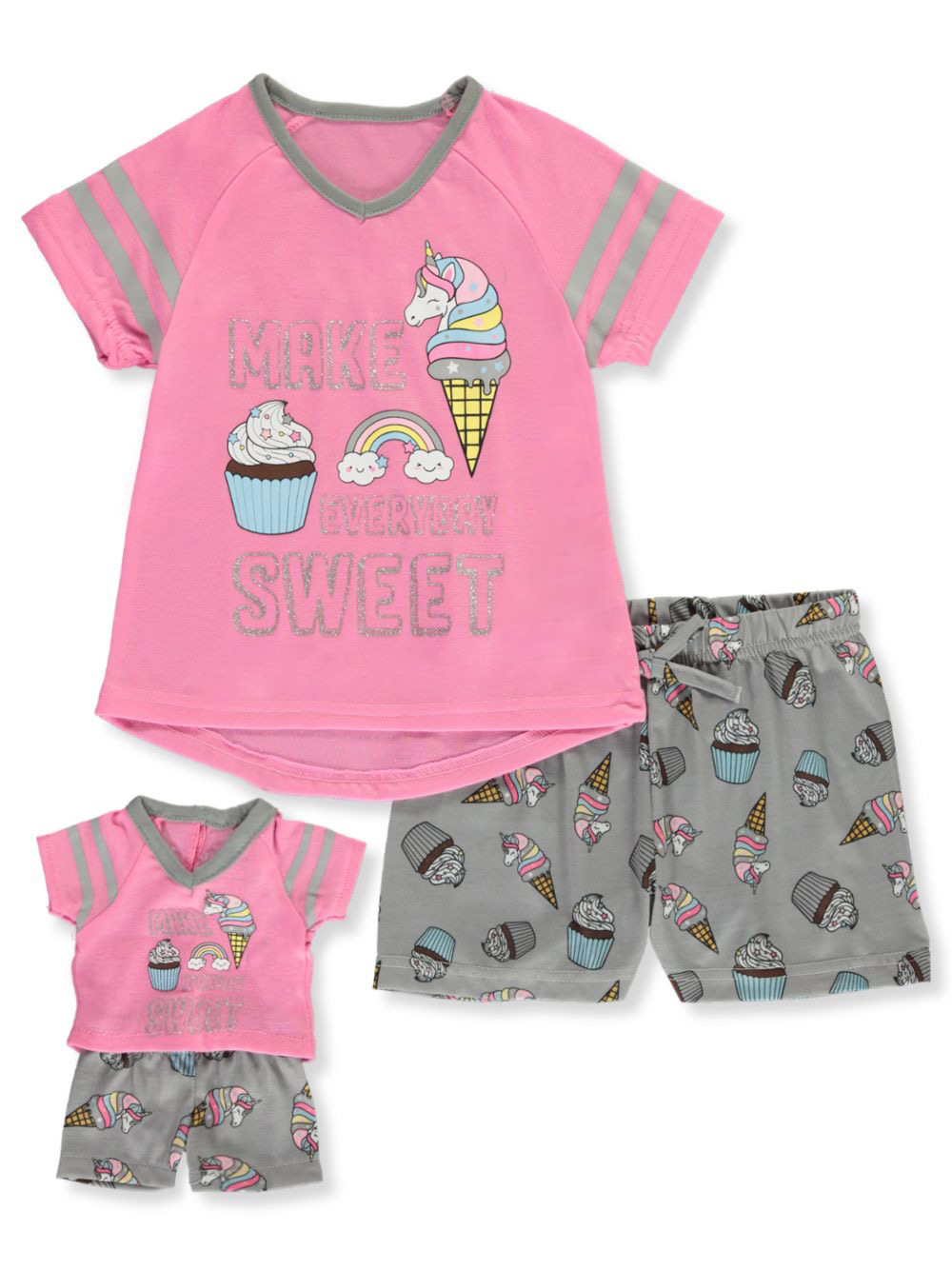 pajamas with matching doll outfit