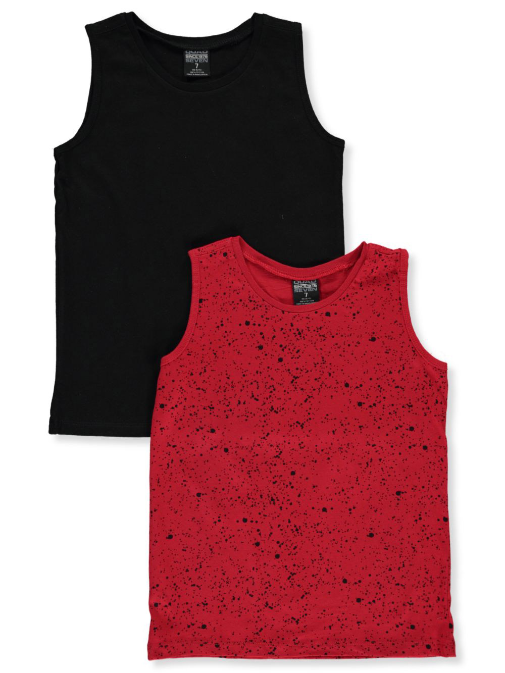 Boys Black and Red Tank