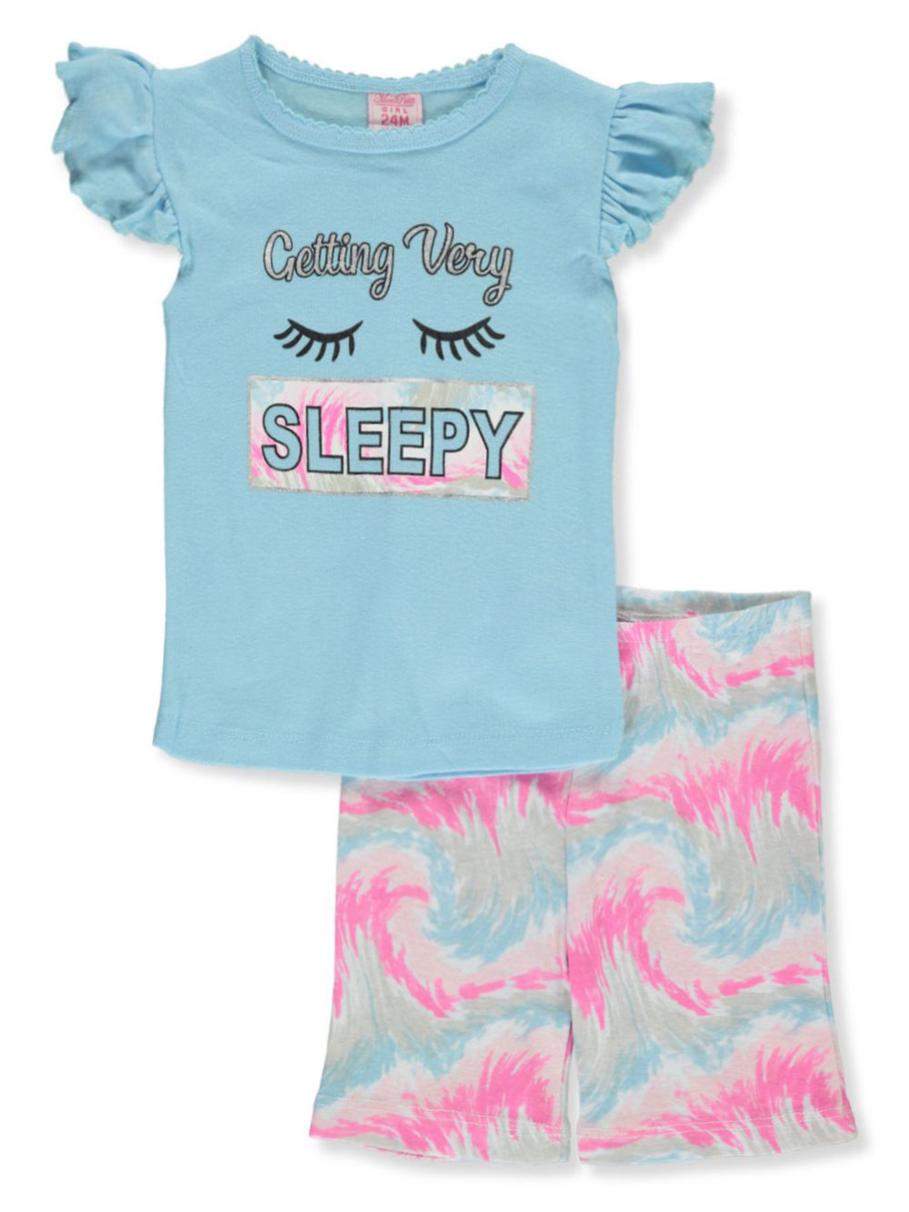 Girls' 2-Piece Pajama Short Set