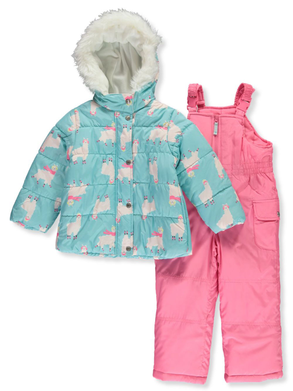 DKNY Little Boys Toddler Crisscross Seamed Two-Piece Insulated Snowsuit DKNY Little Boys Toddler Crisscross Seamed Two-Piece Insulated Snowsuit