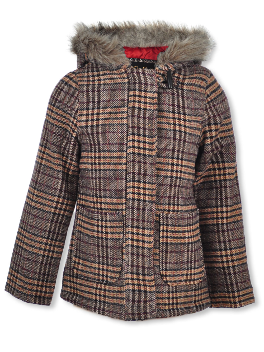 Jessica Simpson Girls Seamed Peacoat