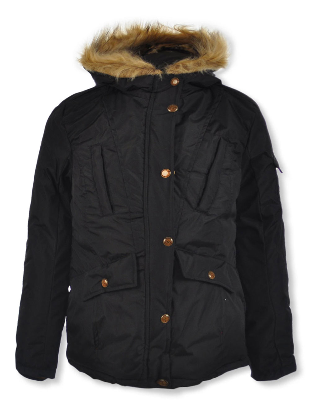 Girls' Insulated Hooded Jacket