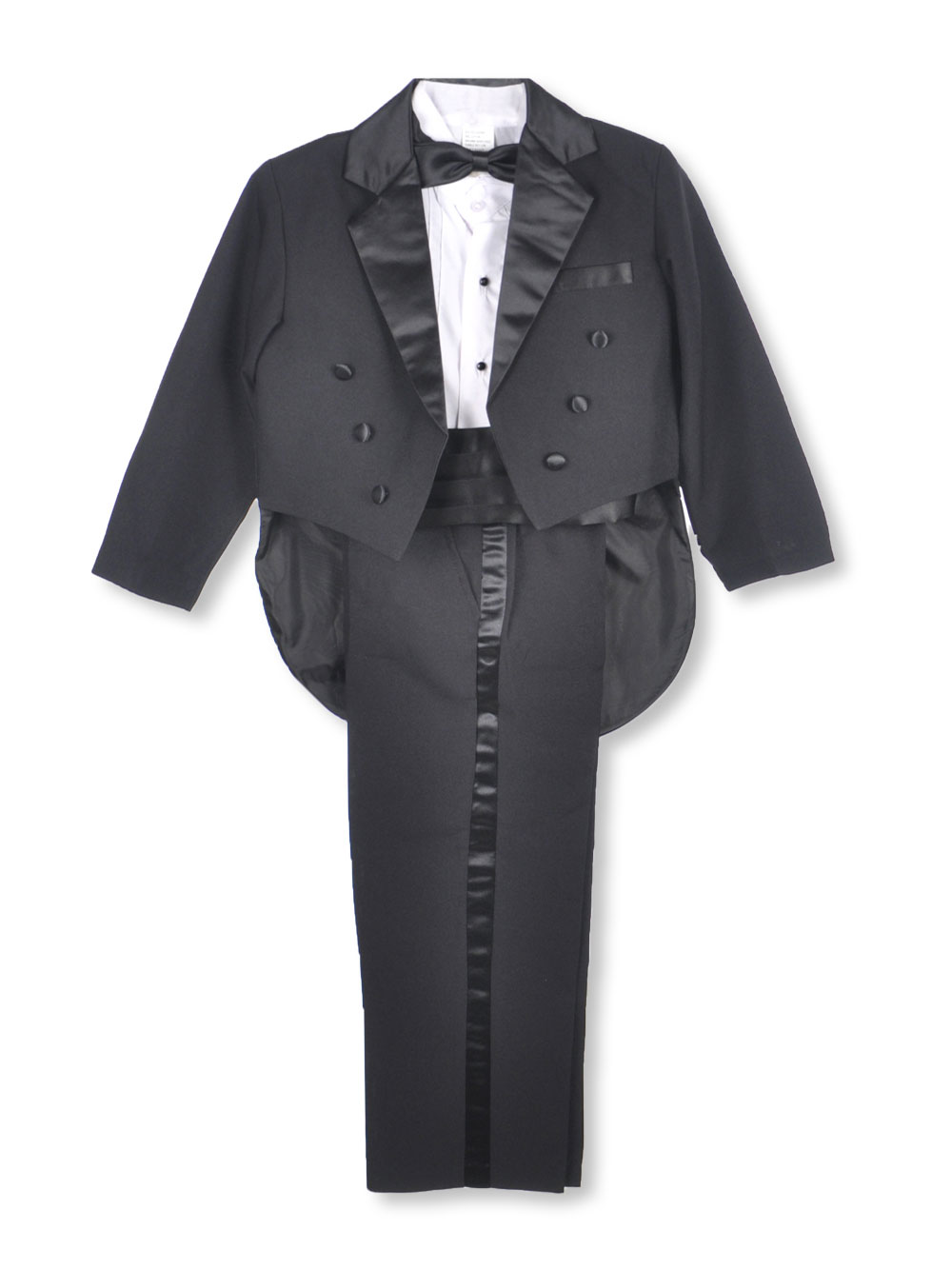 Kaifer Little Boys 5-Piece Tuxedo with Tails Kaifer Little Boys 5-Piece Tuxedo with Tails