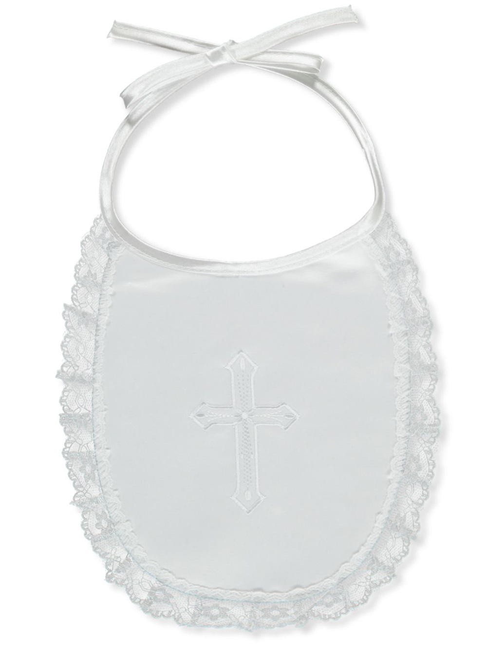 Baptism and Christening Embroidered Baby Bib