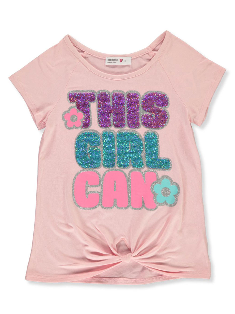 Girls' Flip Sequin T-Shirt