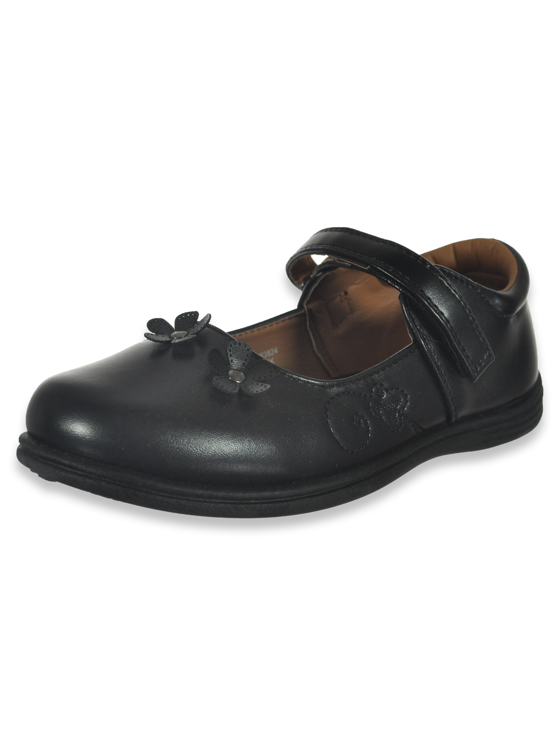 Angels Girls Daisy School Shoes