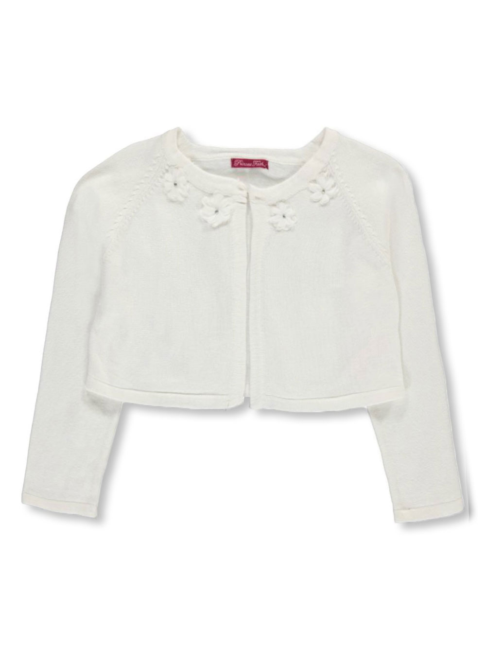 white shrug cardigan