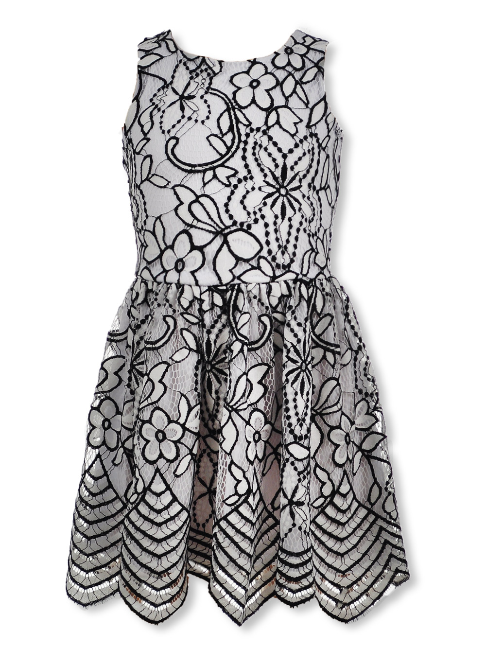 laundry black and white dress