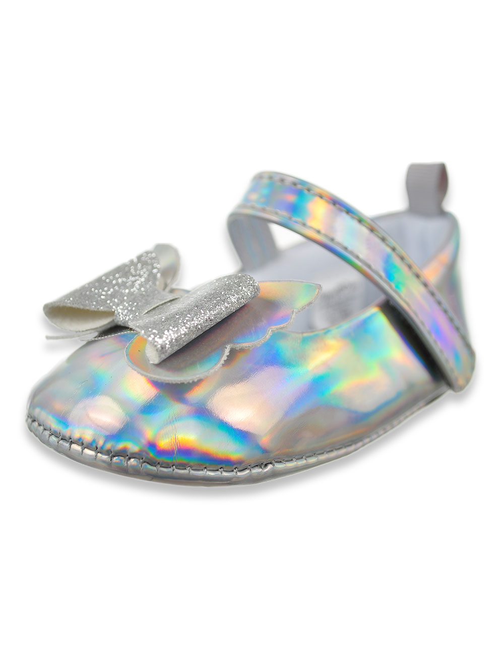 baby girl silver dress shoes