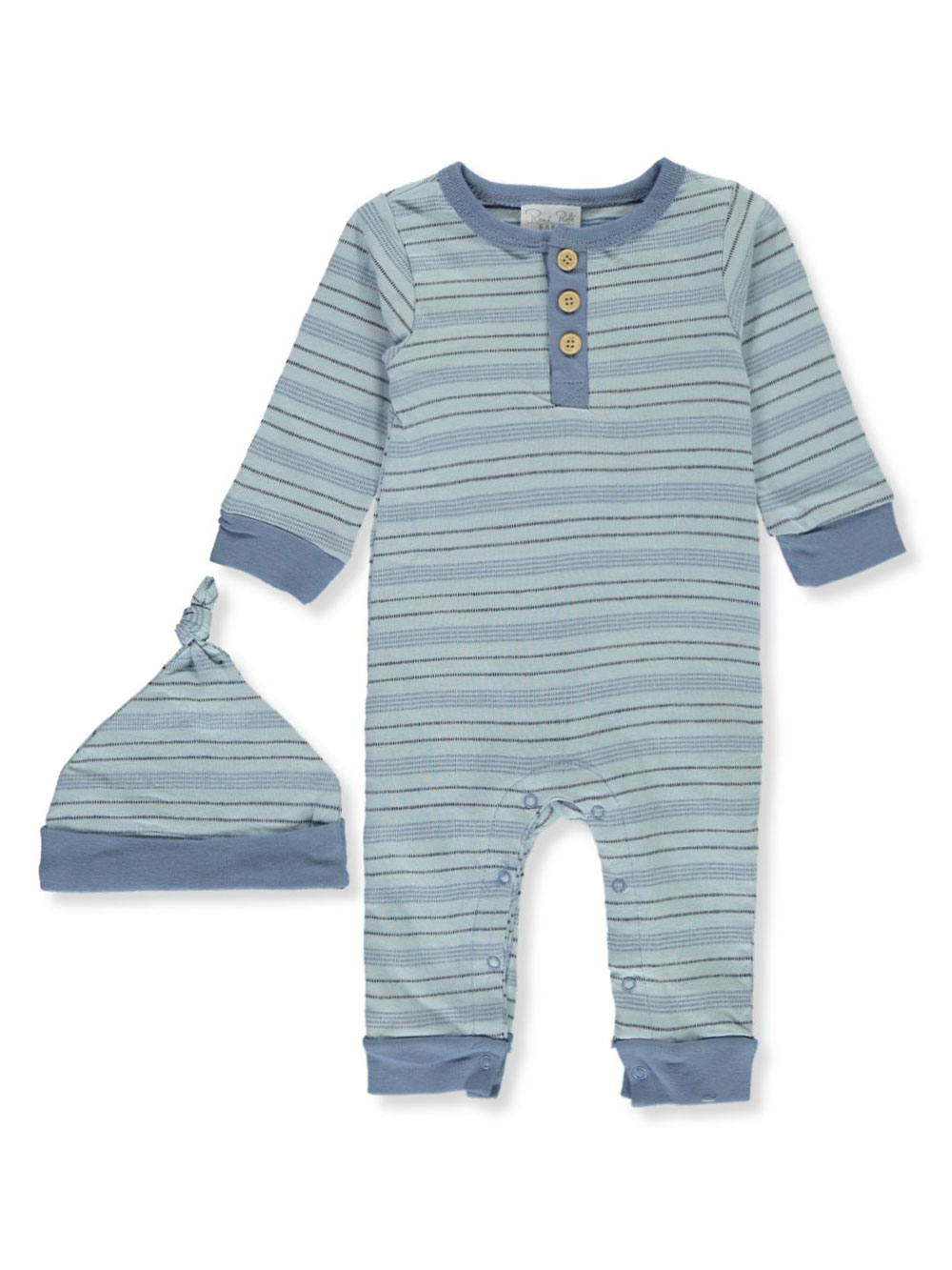 Baby Boys' 2-Piece Coveralls Set Outfit