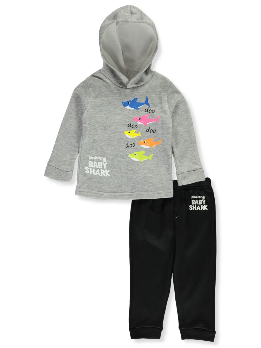 Pinkfong Baby Shark Boys French Terry Shorts Set