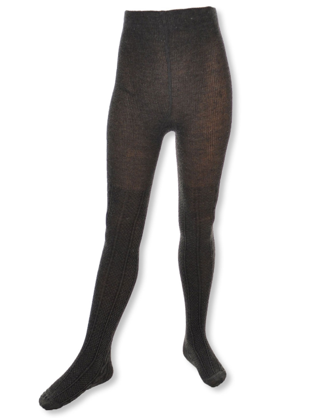 black cable knit leggings