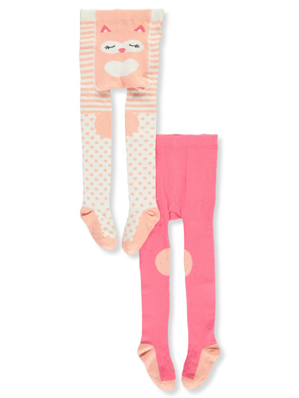 Cotton 18-24 months 2 pairs of Stars /& Stripe Baby Tights