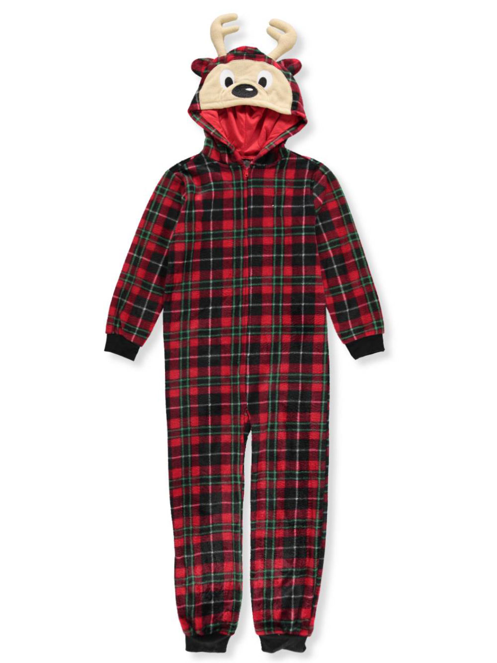 Sleep On It Boys Micro Fleece Onesie Pajamas with Character Hood