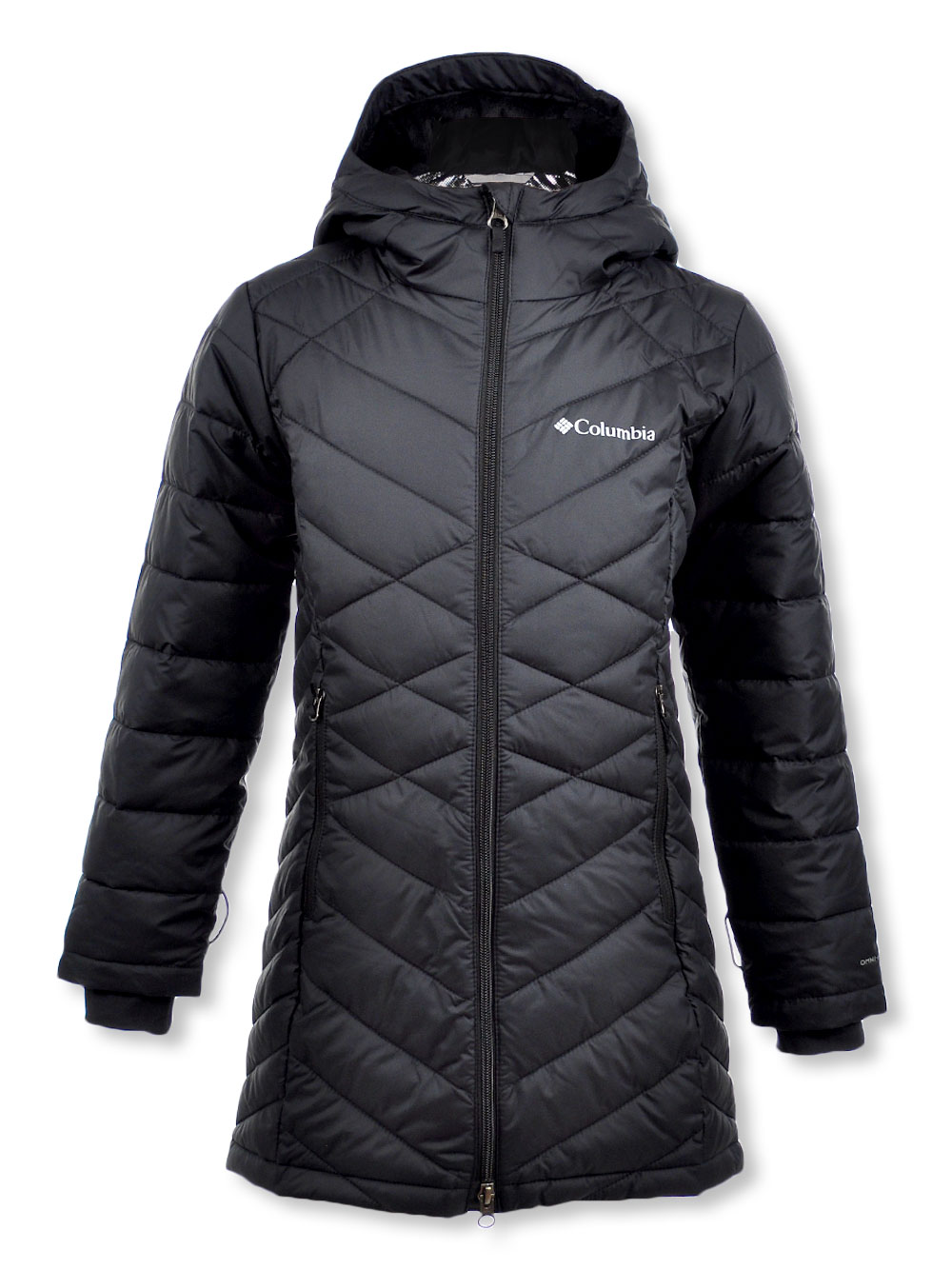 columbia black long jacket