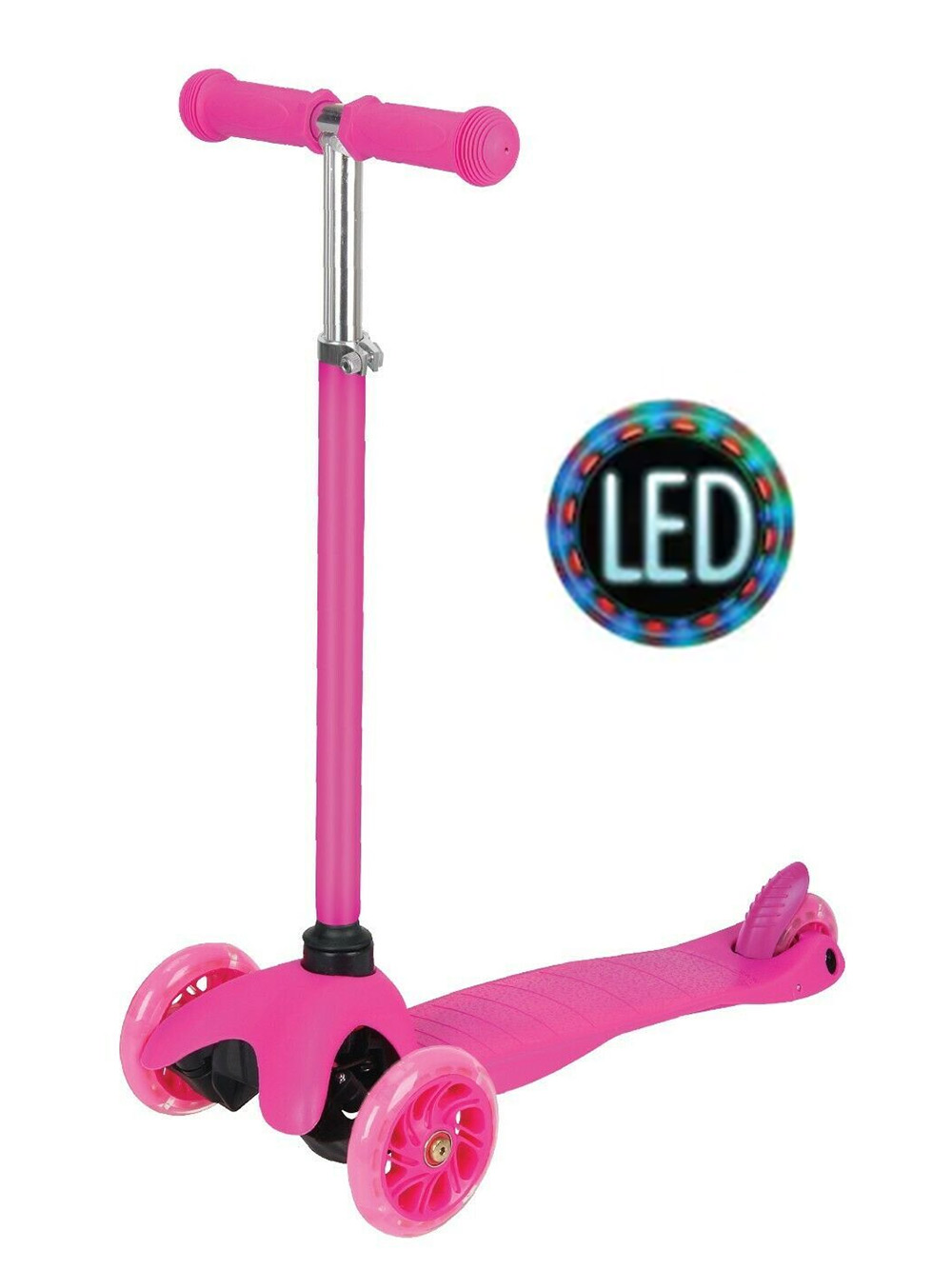 pink mini scooter