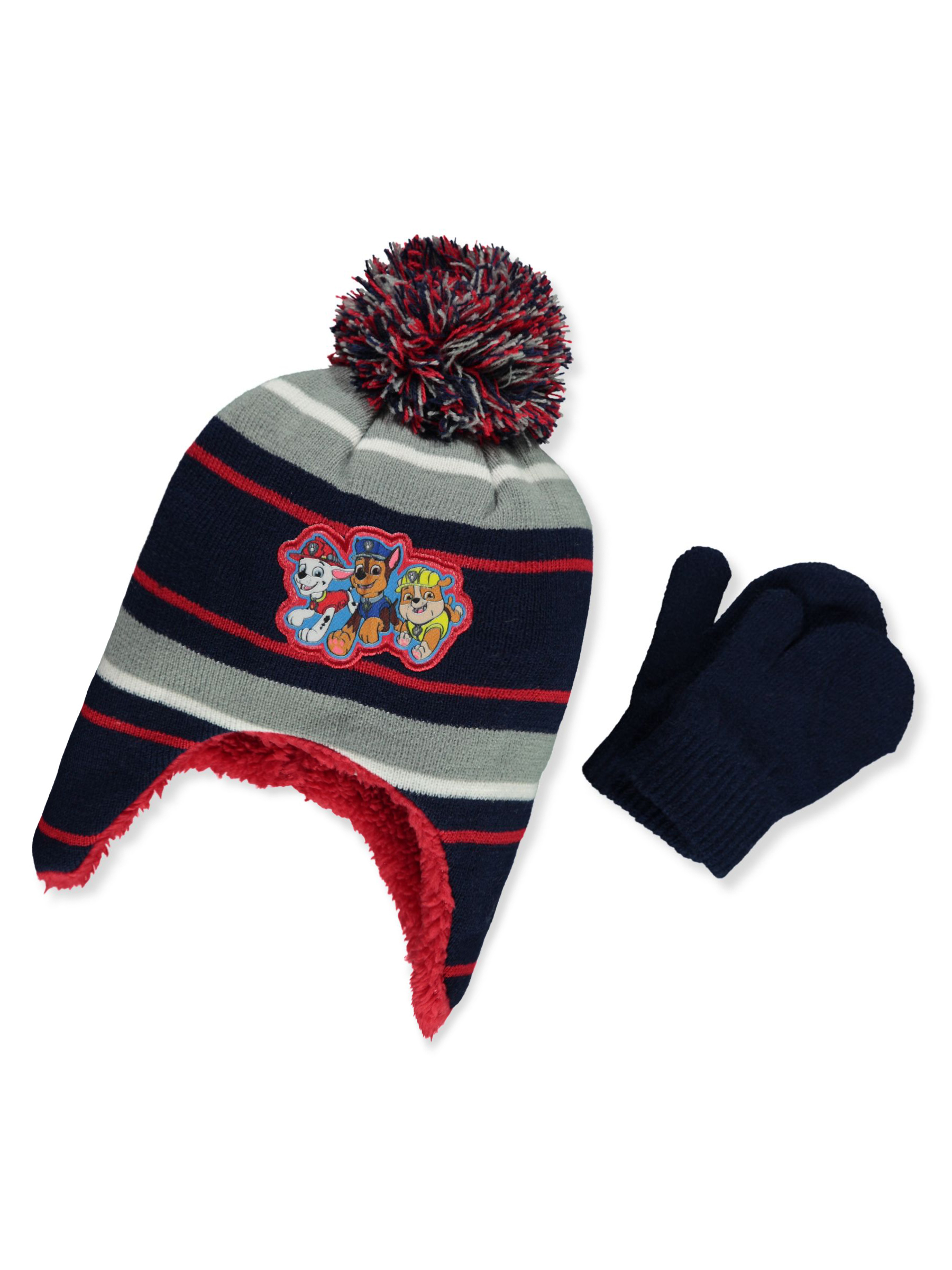 Paw Patrol Boys 2 Piece Hat Gloves Set