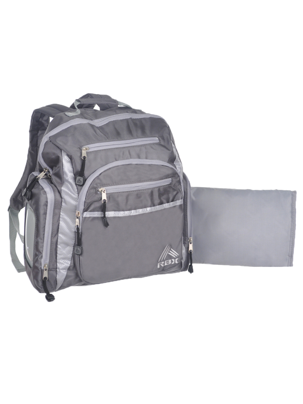 Rbx Large Backpack Diaper Bag With Changing Pad Zoomed Image