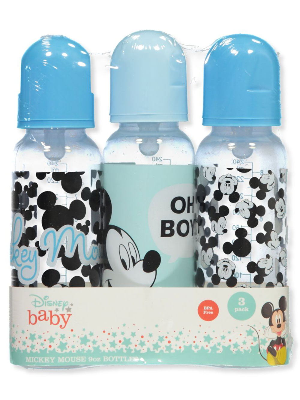 Bottles Mickey Mouse 3-Pack Baby