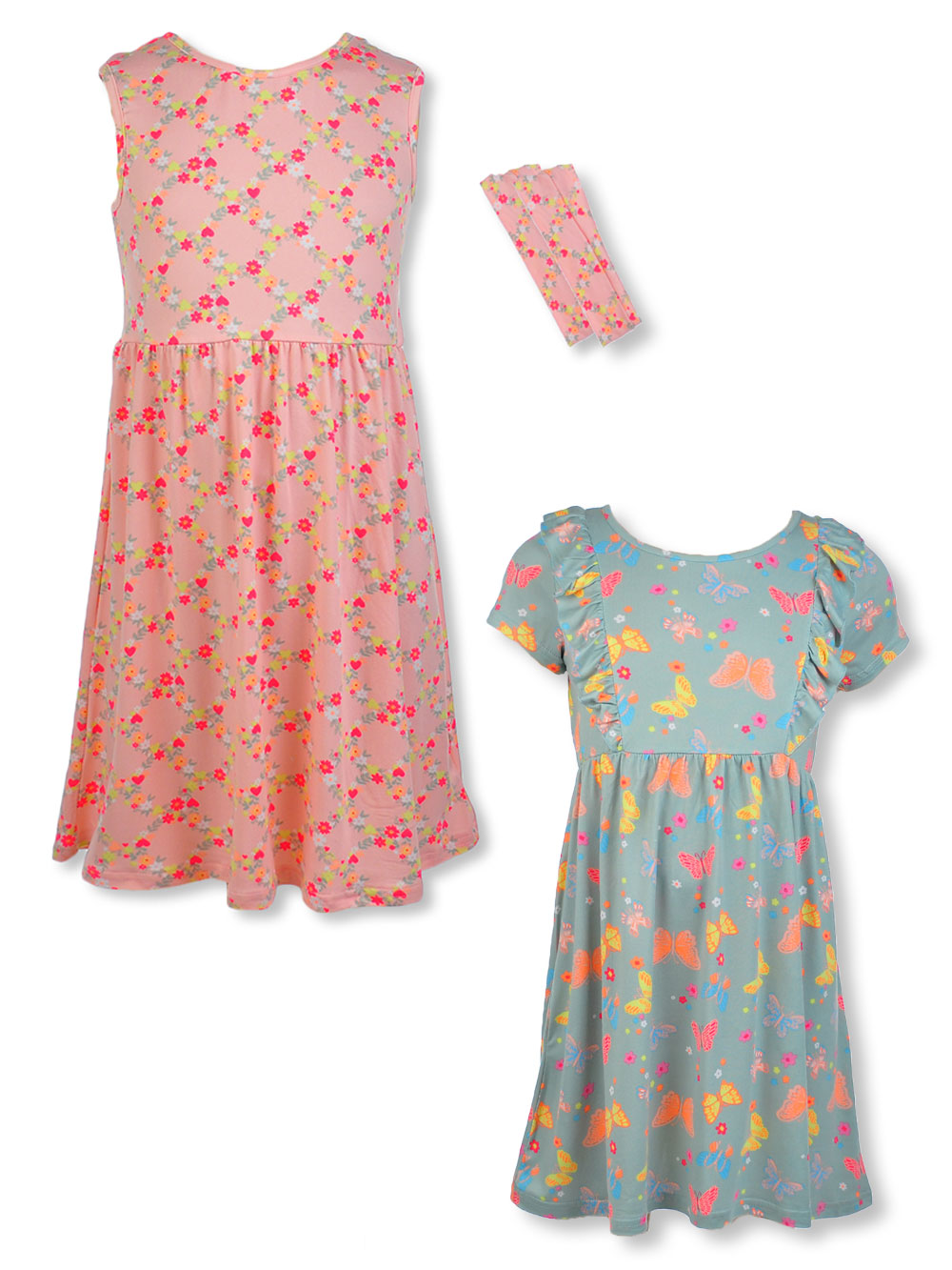 Coral Casual Dresses