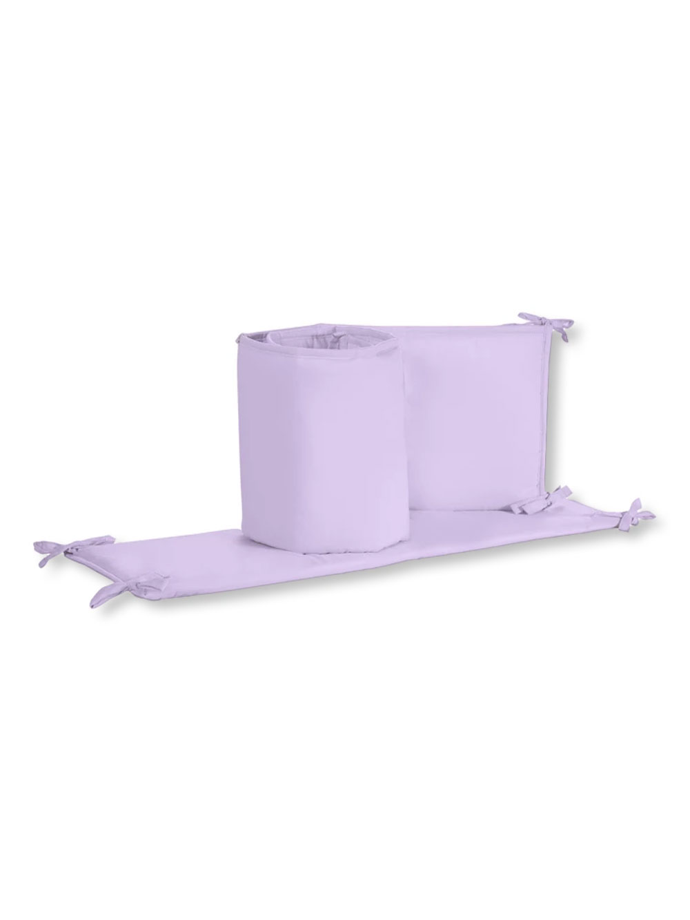 lavender crib bumper