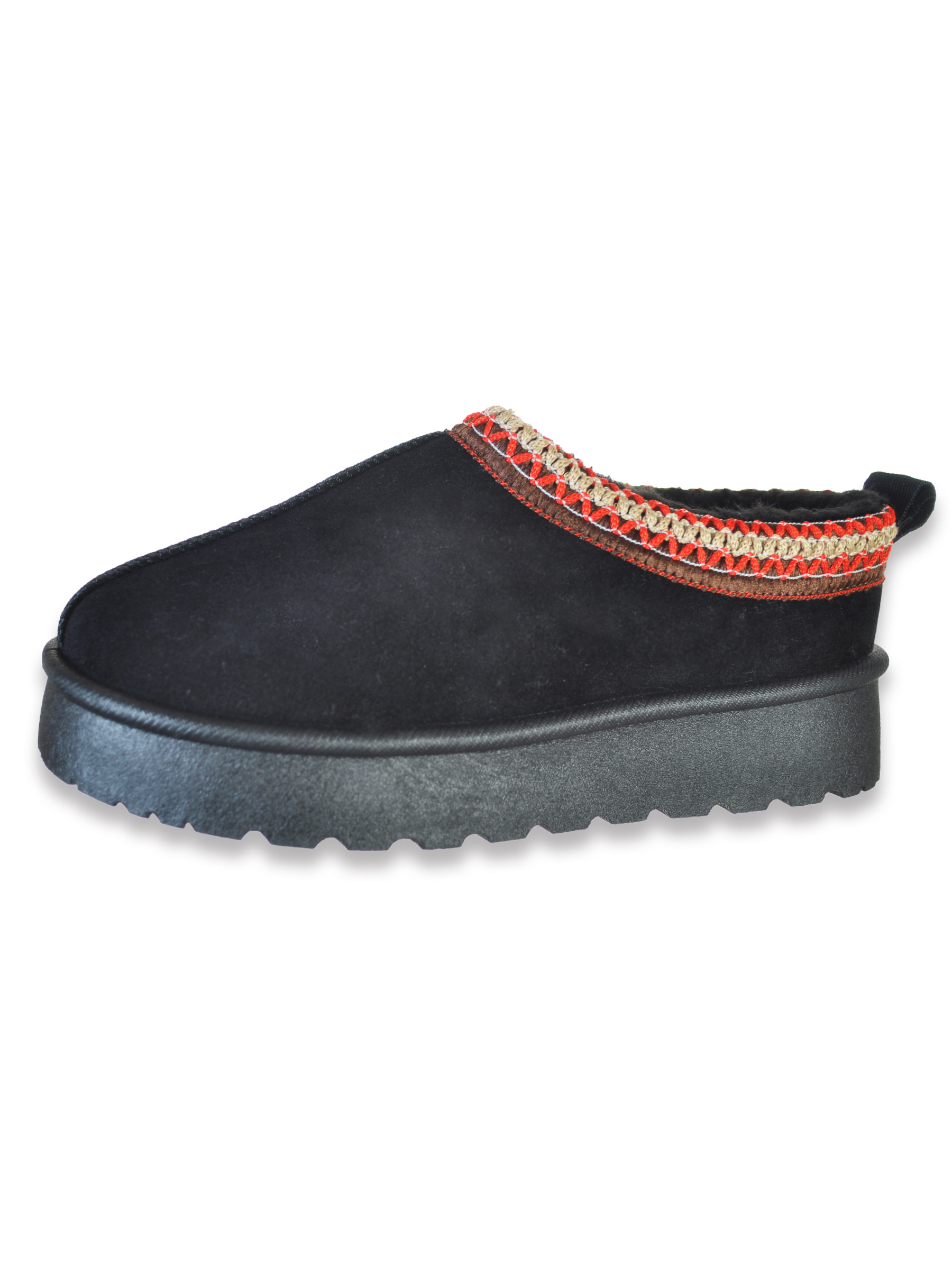 Eddie Marc Girls Clog Moccasins Black 1 Youth Girl s
