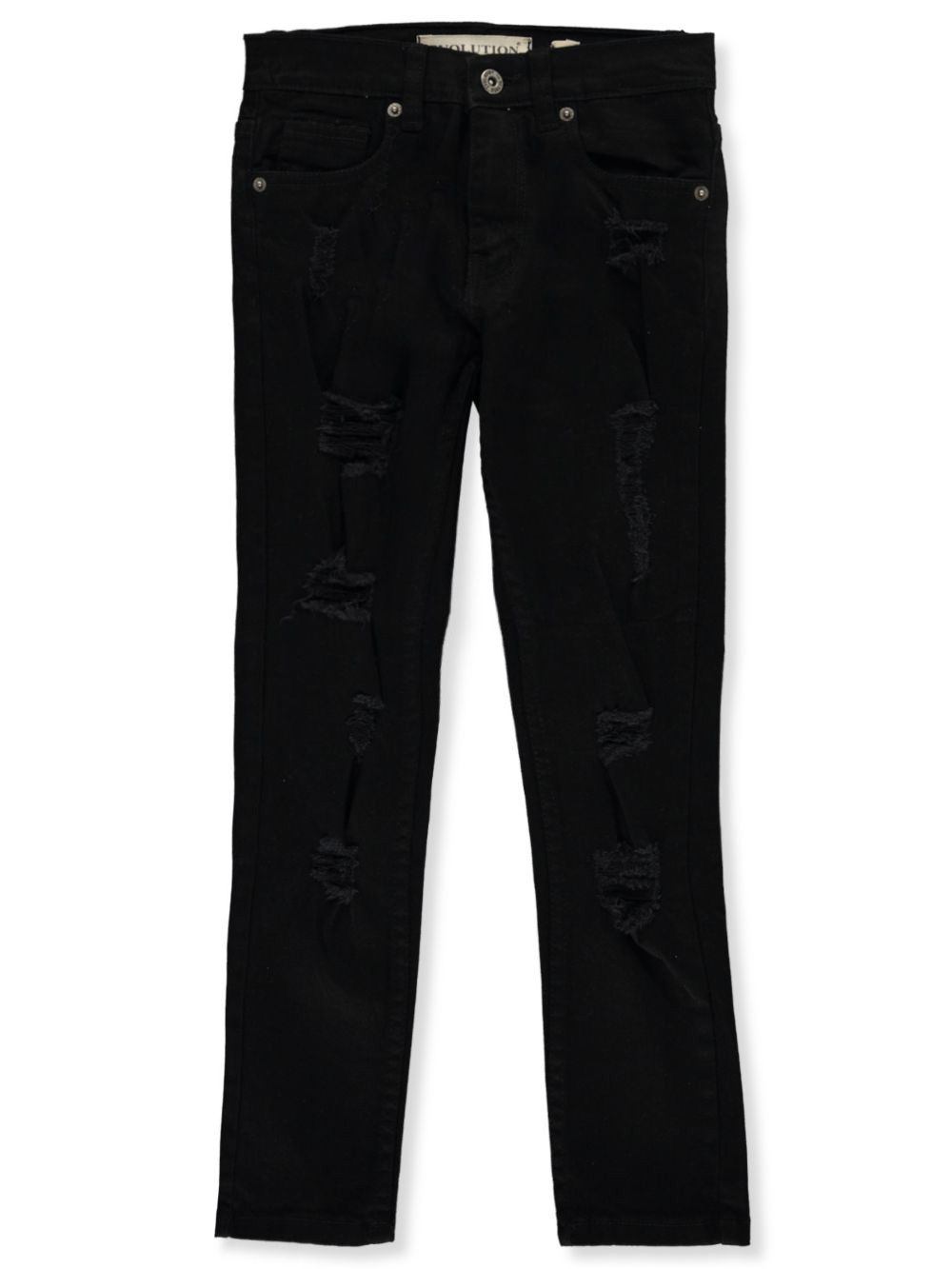 boys black skinny jeans