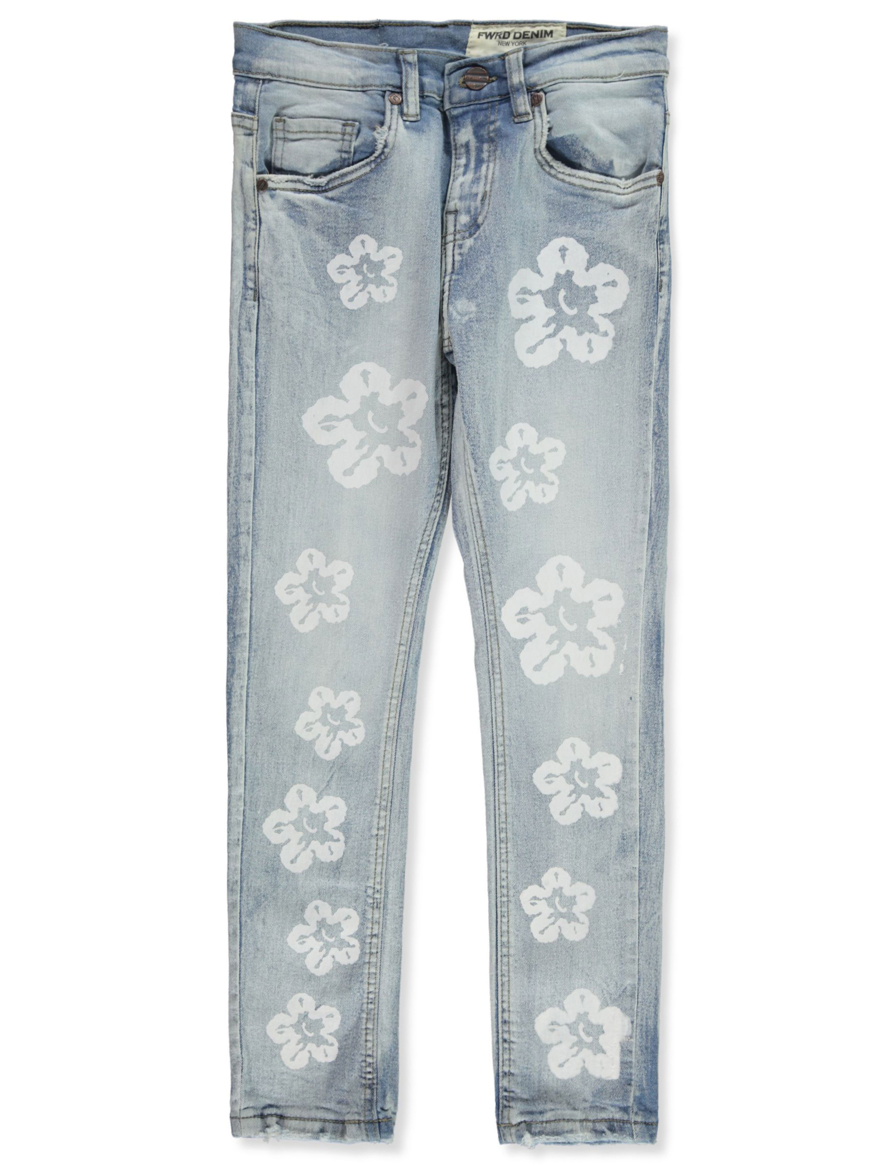 FWRD Boys' Flower Jeans