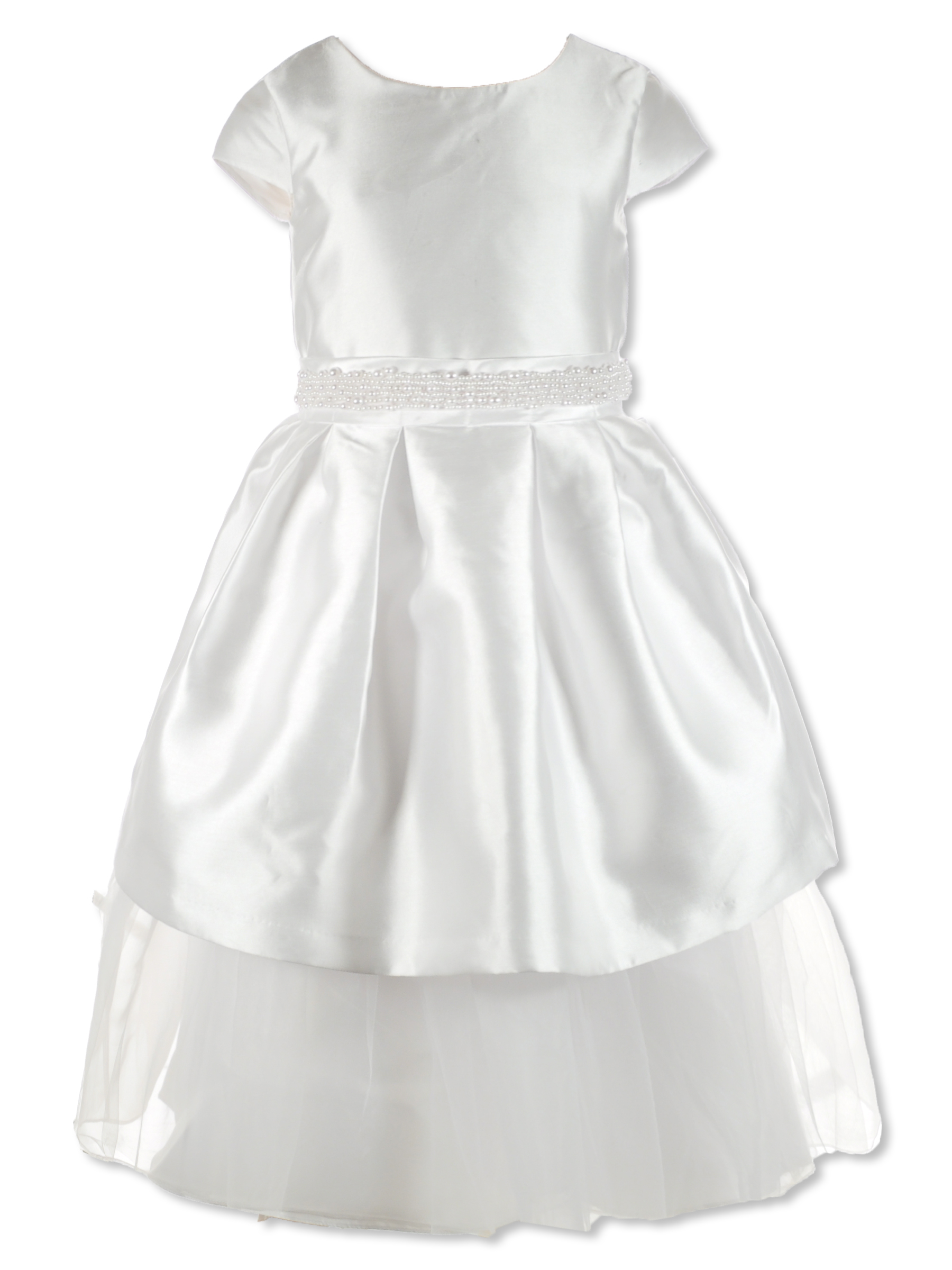 Bonnie Jean Girls' Pleated Mikado Dress Bonnie Jean Girls' Pleated Mikado Dress
