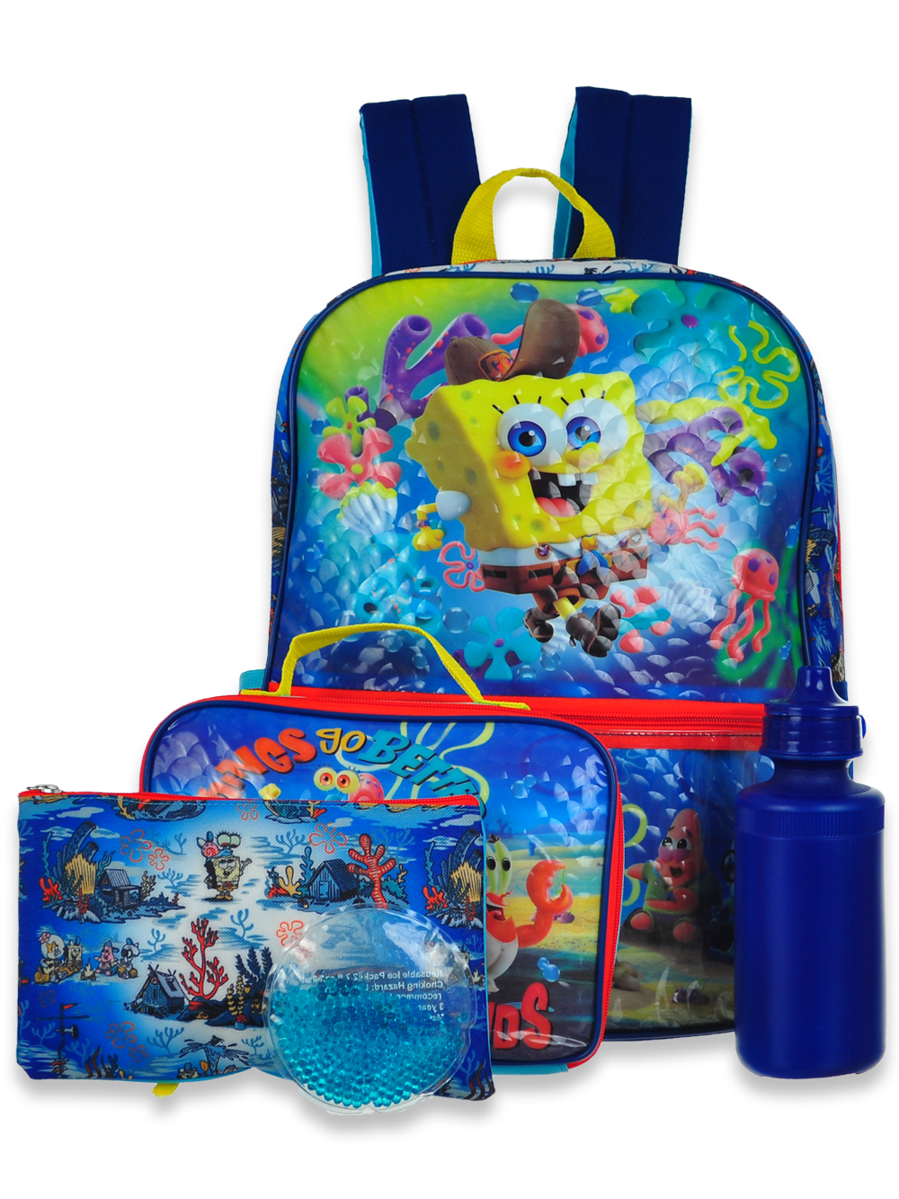 Naruto Boys' Backpack & Lunchbox Set