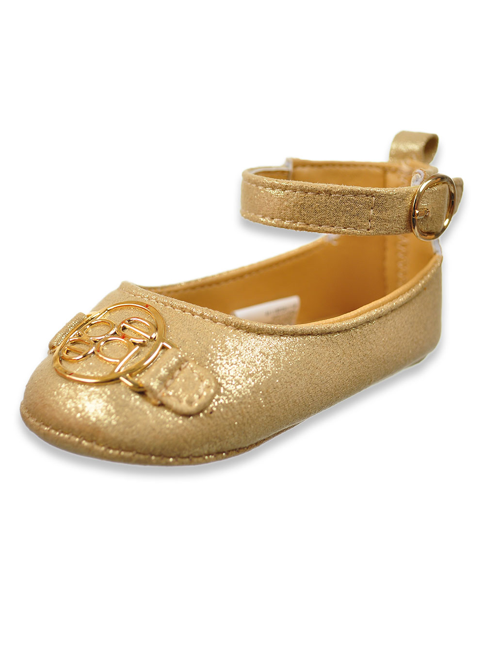 baby girl gold shoes