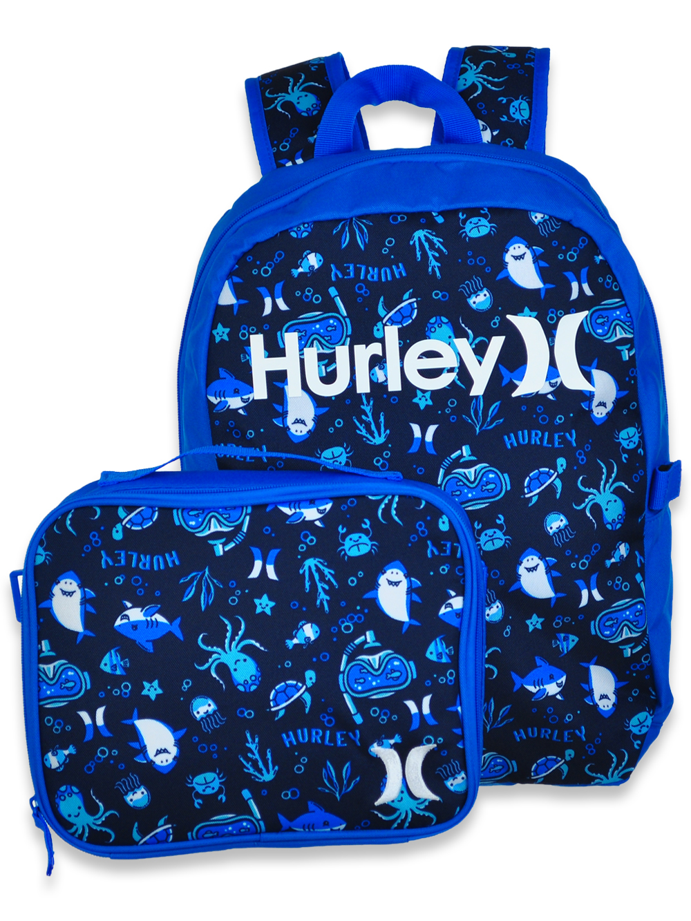 Industrieel Marco Polo sofa Hurley Boys' 2-Piece Sea Friends Backpack And Lunchbox Set