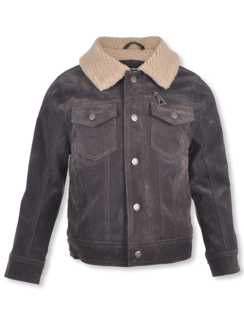 Boys Jacket By Urban Republic In Charcoal