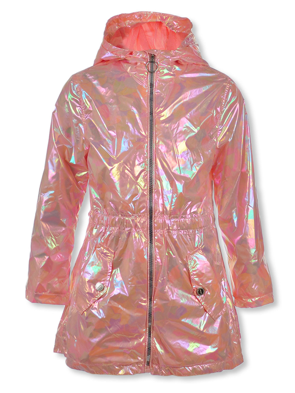 pink iridescent jacket