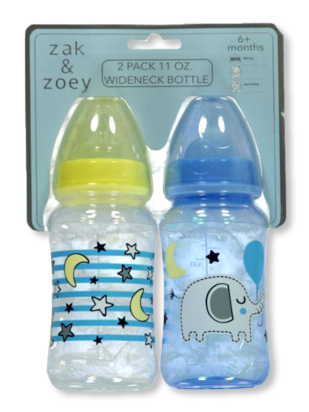 Bottles 2-Pack Wideneck 11 Oz Capacity