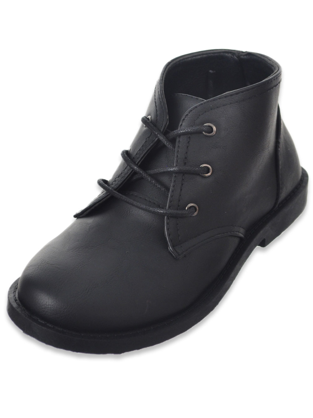 kids black dress boots