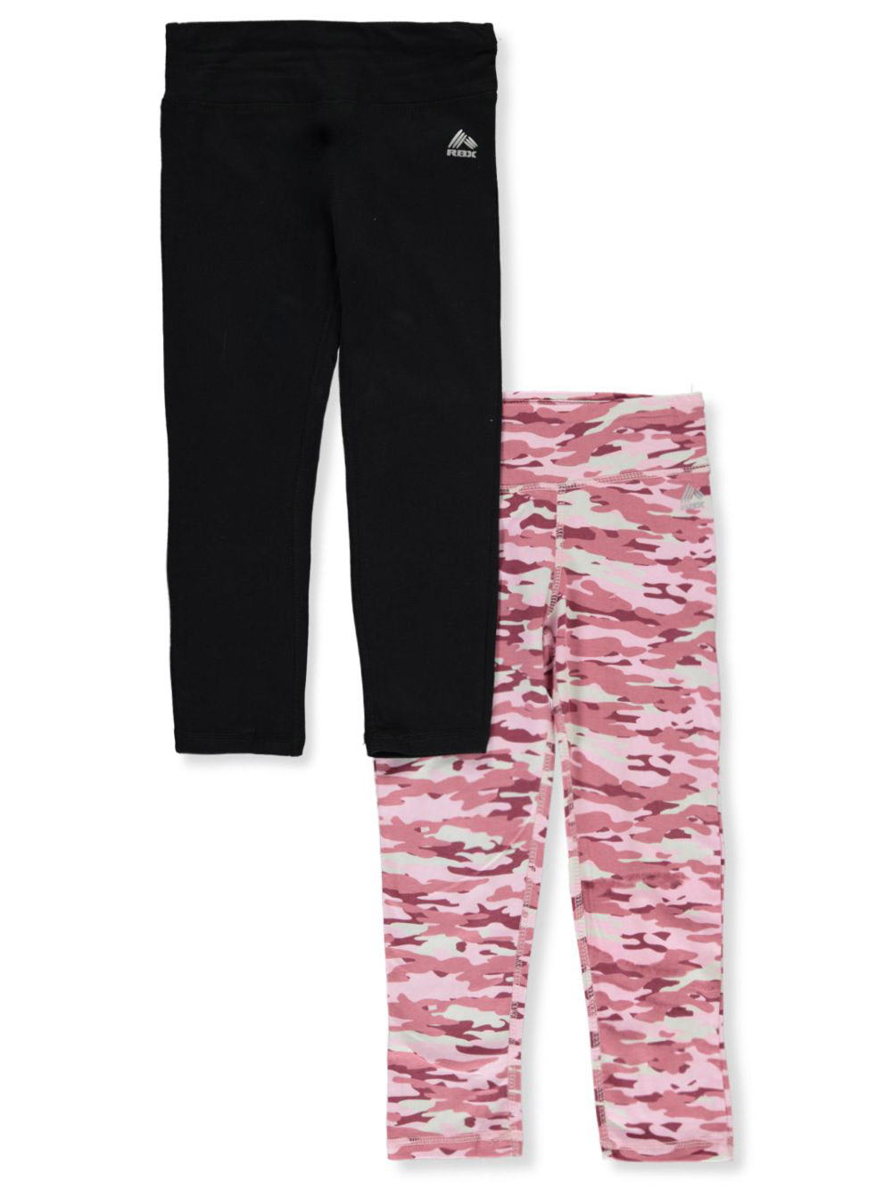 Girls Pink and Multicolor Leggings