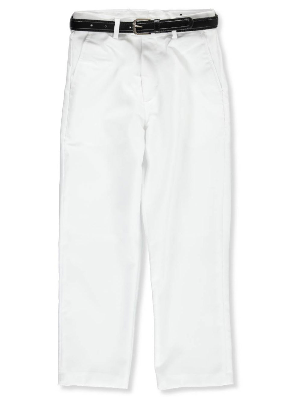Vittorino Little Boys Flat Front Belted Dress Pants