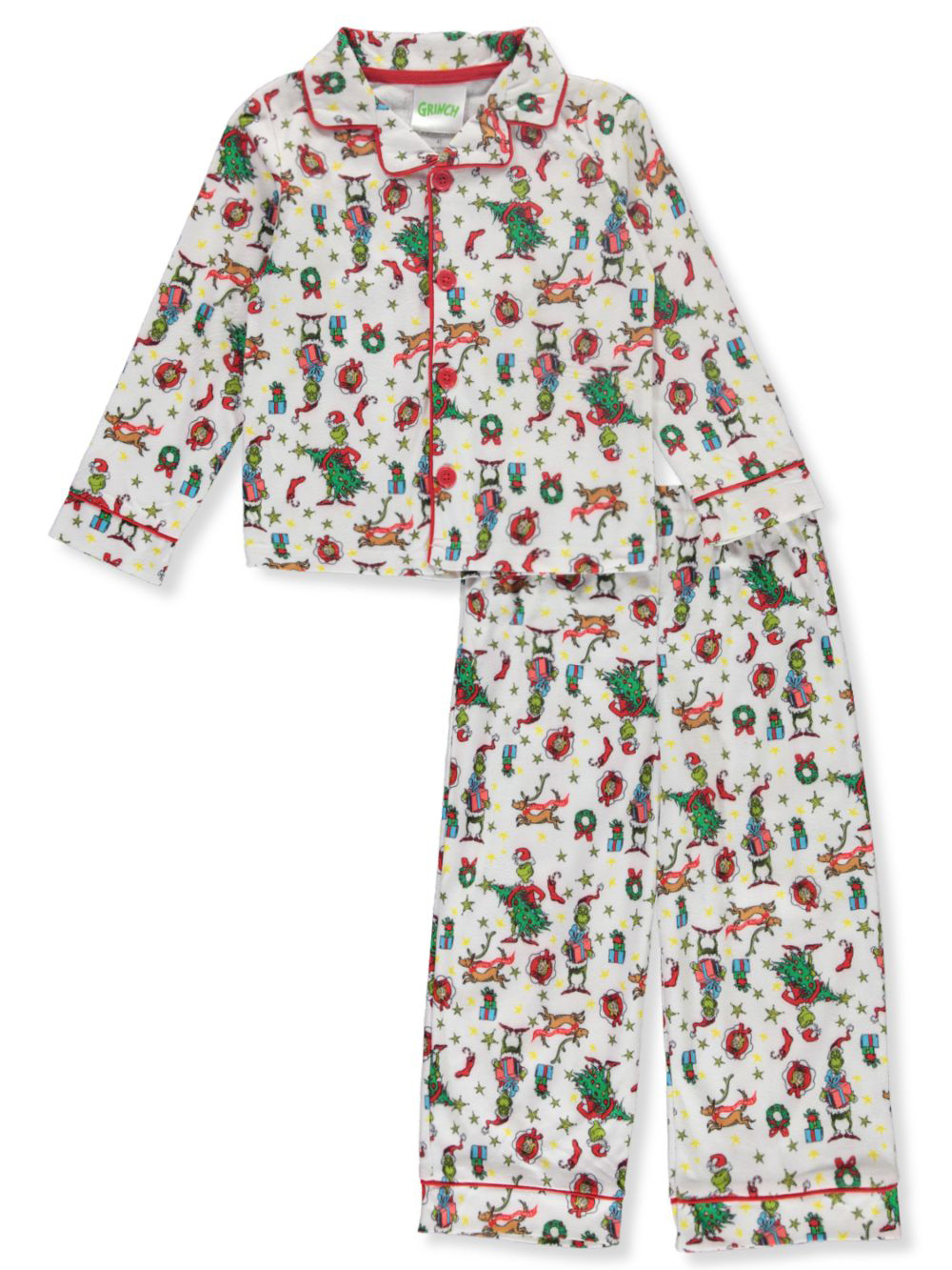 kids grinch pajamas