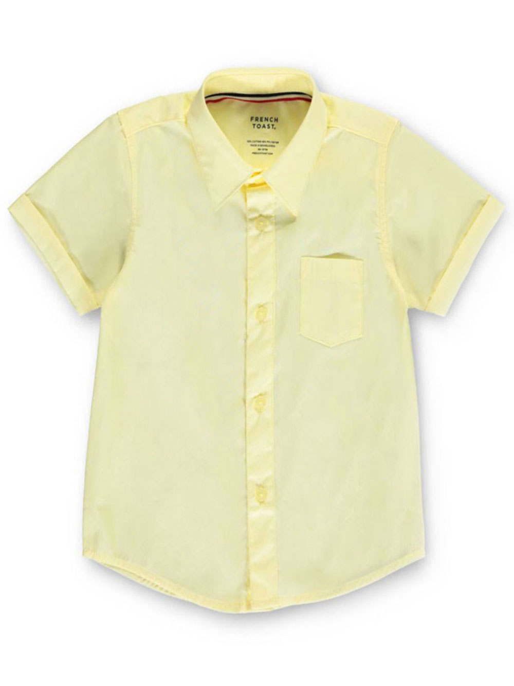 French Toast Unisex Husky S S Unisex Button Down Shirt Husky Sizes