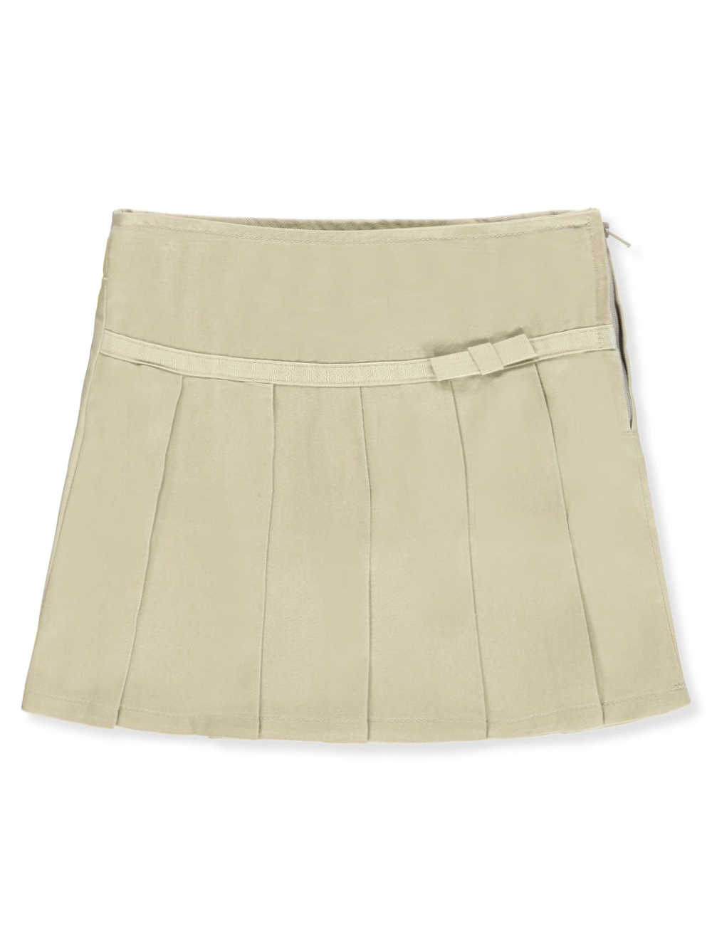 5 French Toast Little Girls Pleated Skirt Khaki