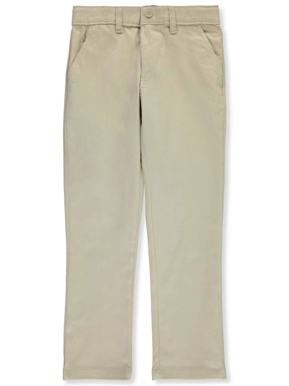 Khaki, French Toast Big Boys Twill Straight Fit Chino Pants