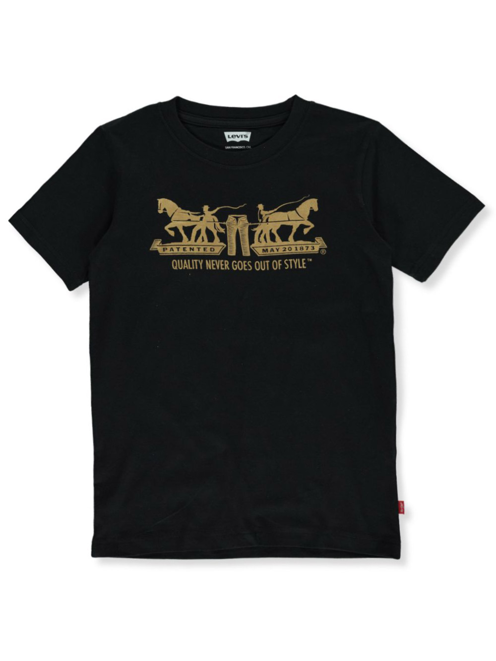 t shirt levis gold
