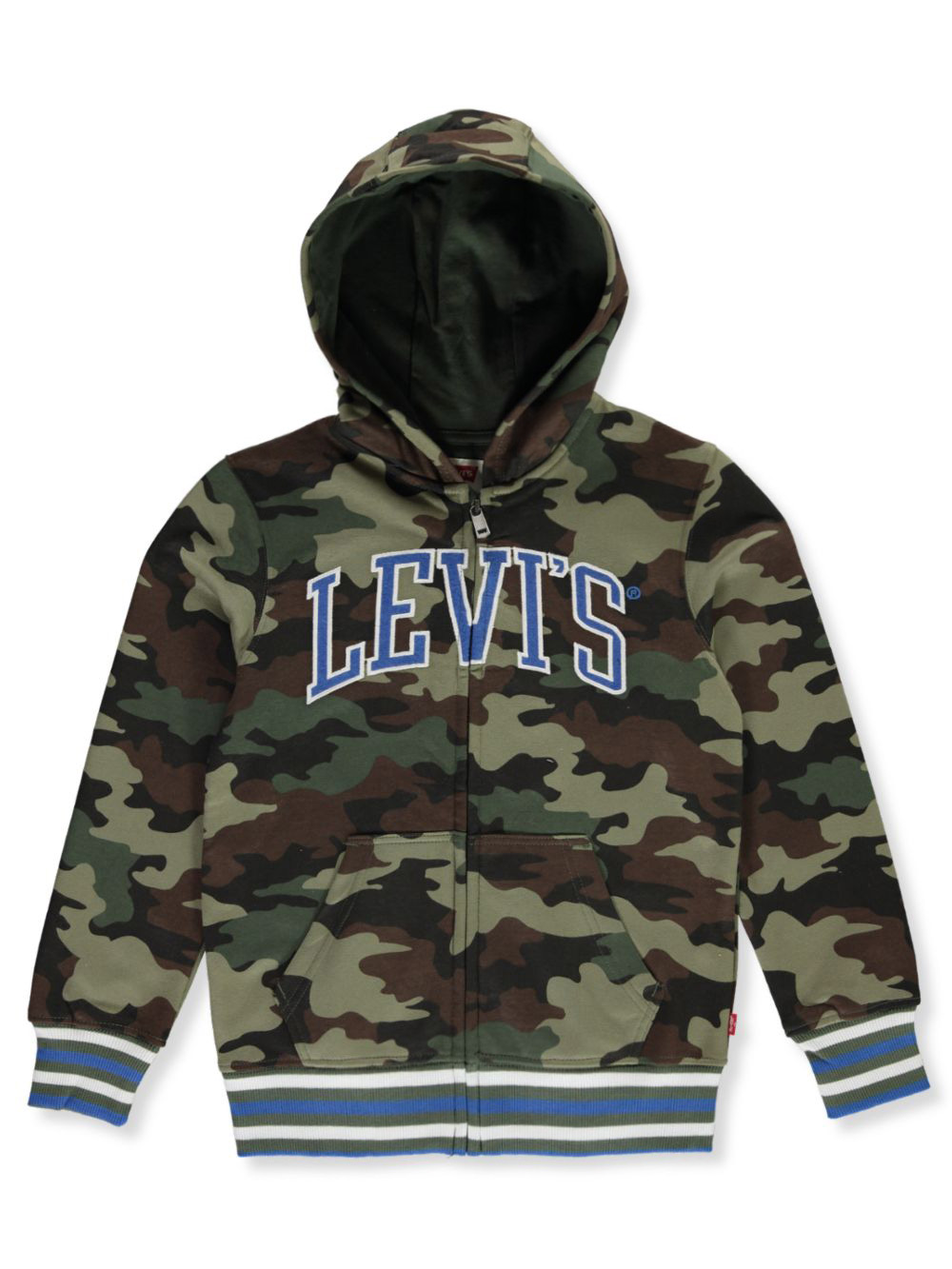 levi's camo sweatshirt