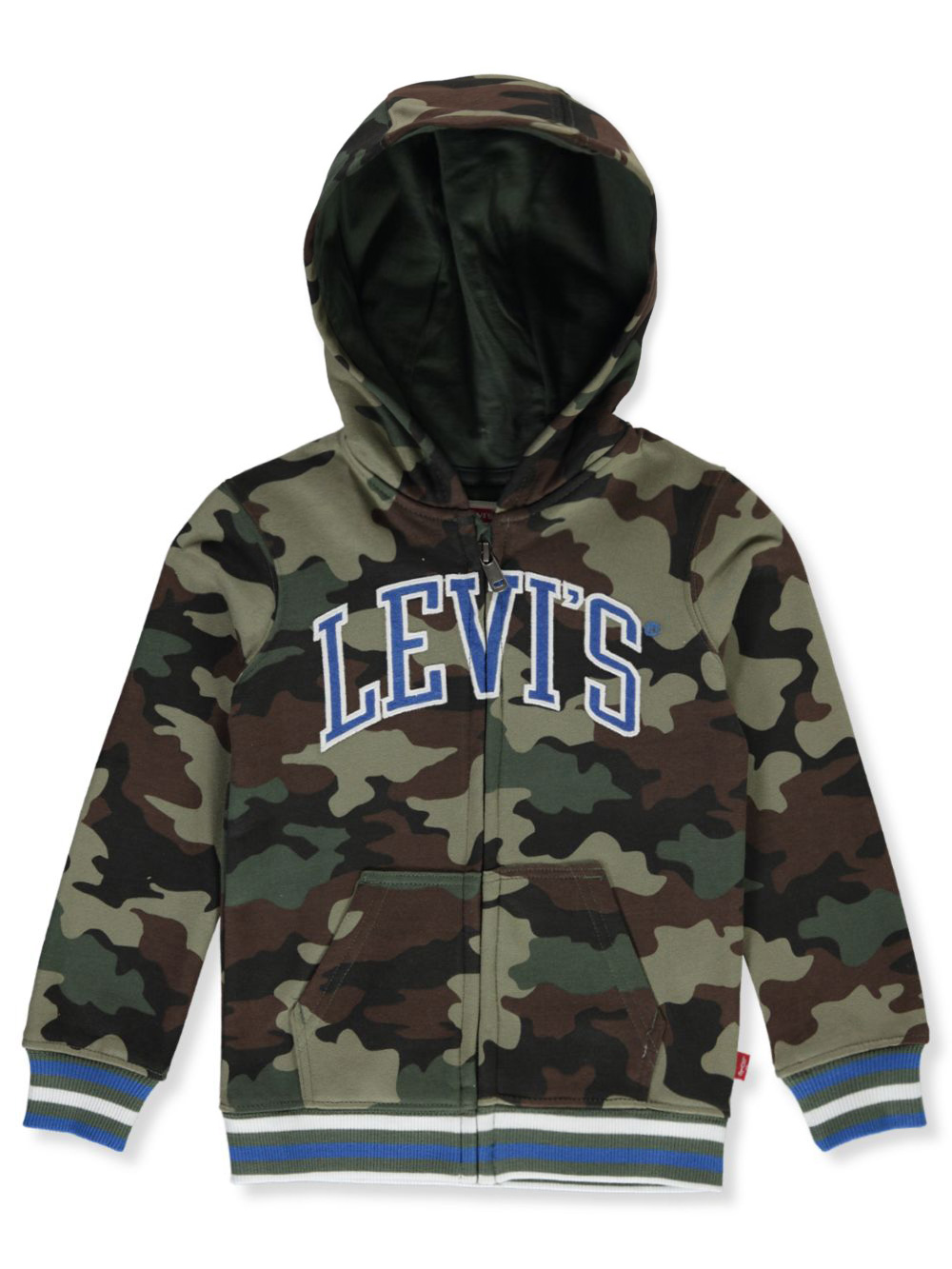levi's camouflage hoodie