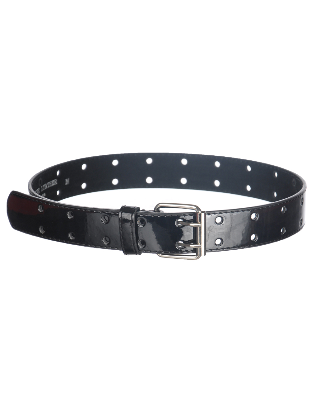 Marilyn Taylor Girls Double Punch Patent Leather Belt