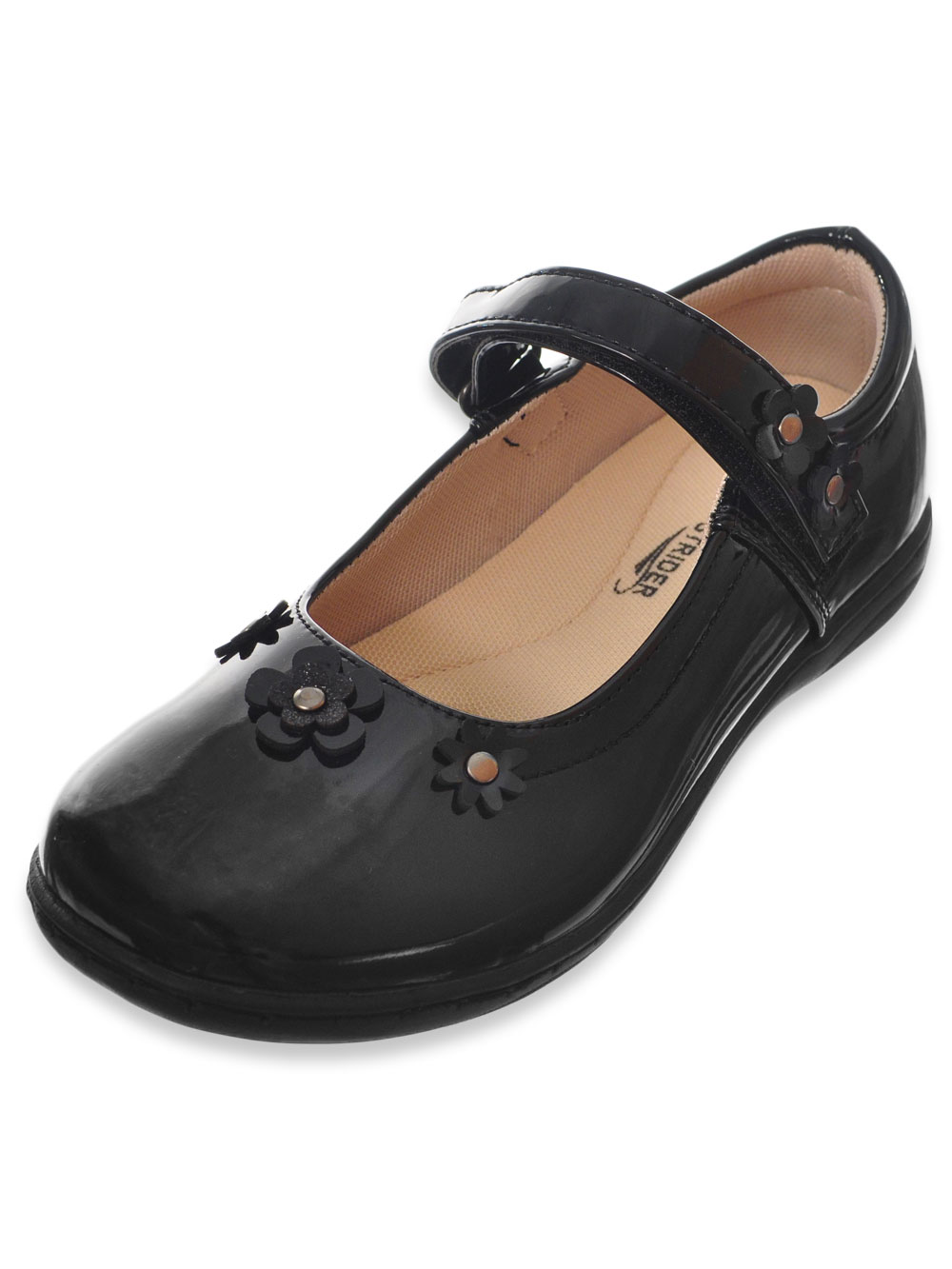 girls black mary janes