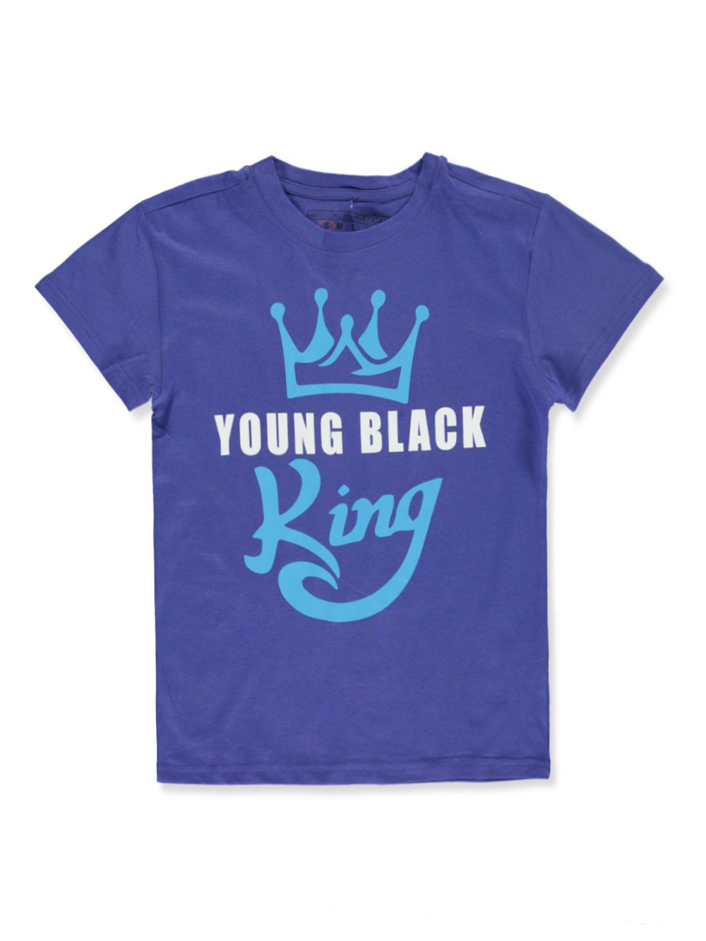 Boys Royal Blue and Black T-Shirts